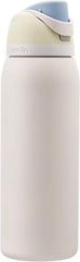Owala FreeSip Insulated Stainless Steel Water Bottle with Straw, BPA-Free Sports Water Bottle, Great for Travel, 24 Oz, Denim